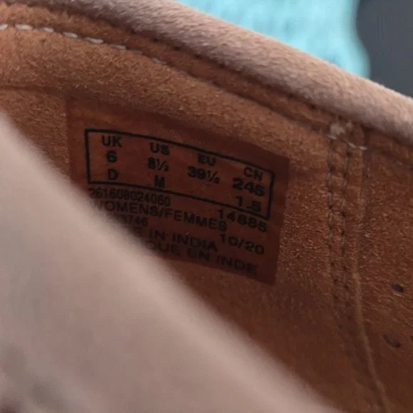 Clarks Collection Trish Calla Sand Suede Loafers - Picture 4 of 10